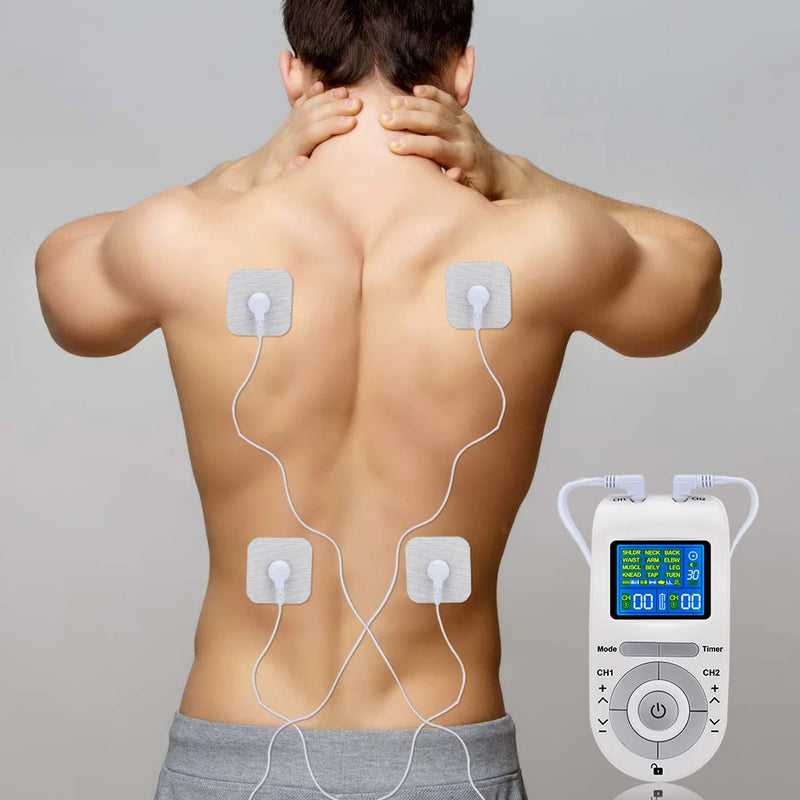 Estimulador Muscular Elétrico / Tens / Ems Acupuntura / Rosto / Corpo Massageador / Terapia Digital Herald / Ferramenta de Massagem Eletroestimulador