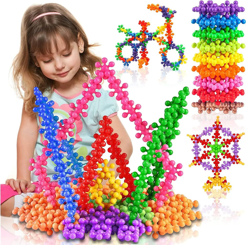 Blocos de Construção Montessori /  Conjunto de brinquedos Educativos / 400 Peças