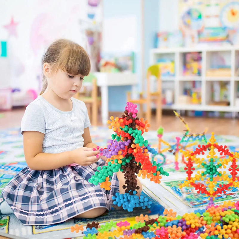 Blocos de Construção Montessori /  Conjunto de brinquedos Educativos / 400 Peças