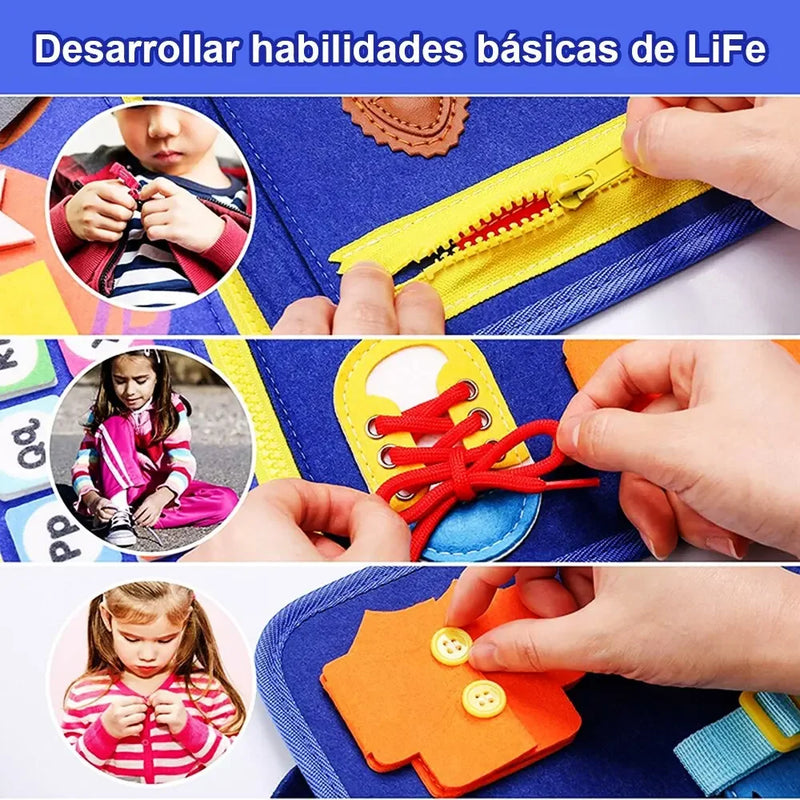 Brinquedo para Criança  Montessori / Pasta de Diversão